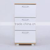 Beautiful Melamine Night Stand Or Drawer Chest With 3 Drawers
