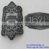 Professional Supply All Kinds of Metal Wine Plate, Wine Packaging Zinc Alloy Plates thumbnail-6