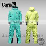 Professional Polyester Windproof Good Quality One Piece Ski Suit Adults