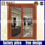 Design Customized Heatproof Interior Wooden Glass Sliding Doors thumbnail-5