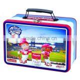 FDA Approved Fancy Customized Tin Lunch Box for Wholesale