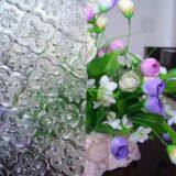 Shahe Huajinde 3-6mm Clear Karatachi Diamond Flora Patterned Glass Figured Glass Rolled Glass thumbnail-4