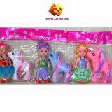 HS Group HaS Toys Barbie Doll Bike Bed Sleeping Kitchen for Girls thumbnail-5