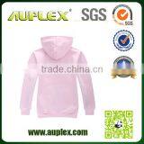 2015 Sublimation 100% Combed Cotton Plain Black Zipper Hoodie for Sale thumbnail-5