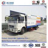 Dongfeng 4*2 Type 120hp 6 Ton Industrial Street Sweeper thumbnail-1