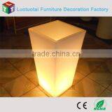 Modern RGB LED Color Lighting Plastic Flower Planter thumbnail-2