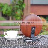 Retro Solid Wood Stereo Wireless Bluetooth Loudspeaker Box thumbnail-2