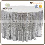 Elegant Royal 100% Polyester Sequin Table Overlay for Table