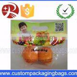 Clear Plastic Fruit Laminated Bunch Bag Slider Zipper Bags Apple / Grape Laminated Bunch Bag thumbnail-2