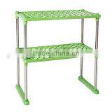 Mix Color Stock Layer 2 Steel Tub Multifunction Combined Storage Rack thumbnail-3