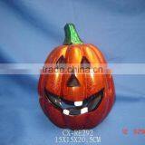 Dolomite Pumpkin Candle Holder thumbnail-1