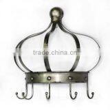 Crown Antique Wall Coat Hook thumbnail-1