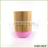 Bamboo utensil holder /wooden spoon holder Homex-BSCI