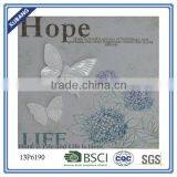 MDF Wall Plaque Hanging Flower and Butterfly Home Decorative Signs thumbnail-1