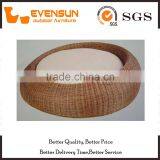Indoor Round Cat Bed Wicker Furniture thumbnail-1