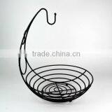 Fancy Modern Design Home Kitchen Accessories Metal Wire Fruit Basket thumbnail-1