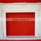Modern Home Decor Stone Carving Marble Fireplace Mantels thumbnail-3
