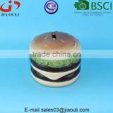 Special Design Ceramic Hamburger Money Box, Creative Coin Bank for Kids Gift thumbnail-4