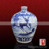 10 Litters Wholesale Ceramic Empty Traditional Chinese Wine Jar thumbnail-1