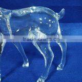 Hot Selling Acrylic Xmas Reindeer Figurines Decoration thumbnail-3