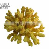 Resin yellow coral