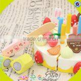 Wholesale Baby Wooden Cutting Cake Toy, Elegant Style Kids Wooden Cutting Cake Toy, Colorful Wooden Cutting Cake Toy W10B103 thumbnail-3