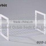 Home Products Stable Quality Simple Square Metal 2-tier Shoe Rack thumbnail-1