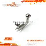 A3123 Professional Stainless Steel Double Chopping Knife Pizza Tool thumbnail-4