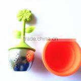 Novelty Design Silicone Tea Infuser ,silicone Tea Strainer thumbnail-1