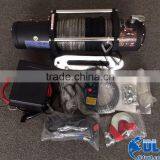 Wireless Remote Control 12v Car Winches Series Wound Motor 4x4 Electric Winch thumbnail-6