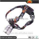 Boruit RJ-2188A T6/ R5 LED Headlamp 3 Mode Rechargeable LED Headlamp thumbnail-1