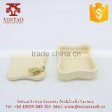 Dehua Ancient Chinese Style Hand-painted Ceramic Jewelry Boxes thumbnail-2