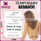 Body Scar Tattoo Temporary Stickers For Cos Play Partys Family Tattoo Stickers Fake Tattoo thumbnail-1
