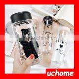 UCHOME Stocked Custom Water Bottle, 500ml Cheap Plastic Water Bottle thumbnail-1