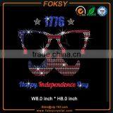 Happy Independence Day Iron on Nailhead and Glitter Transfers thumbnail-1