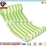 Logo Accept Wholesale Nylon Swimming Pool Floating Inflatable Water Hammock thumbnail-2