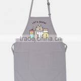 Custom Linen Canvas Kitchen Apron thumbnail-5
