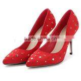 GZY Light up Shoes High Quality Female High Heel Shoes Durable and Comfortable Design Stock 2017 Export China