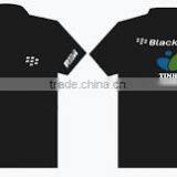 Customize Logo t Shirt, Back Color T-shirt,100% Cotton, Silk Green Printing thumbnail-1