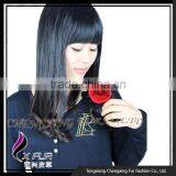 CX-E-33 Beautiful Hair Accessories For Women Rabbit Fur Headband thumbnail-1