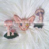 Custom Hand Made Hairless Cat Embroidered Patch for Clothes Embroidery Patch Made in China Choose Size/color thumbnail-5