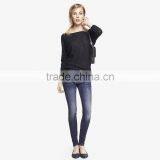Wholesale Ladies Tight Jeans Top Design thumbnail-1