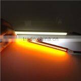 New Ultra-thin High-brightness LED Daytime Running Lights Waterproof Power Cars Running Lights White Yellow thumbnail-2
