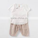 Zm35673a Wholesale Baby Kid Clothes Casual Chinese Style Boys Shirt and Pant Set thumbnail-4