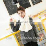 Brand Scarf Faux Rabbit Fur Scarf 2016 Female Best Quality Pashmina Tassels Women Wrap Muffler Neck Warmers thumbnail-2