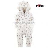 1526 OEM Baby Clothes Newborn Boys 100% Cotton Print Baby Hat Jumpsuit Long Sleeve Infants Clothing& Toddlers Baby Onesie thumbnail-1