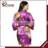 Silk Robe Satin Bridesmaid Robe Sleepwear for Women LF0013 thumbnail-1