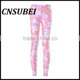 Cute Pink Cat Digital Printing Personalized Fashion Yoga Pants thumbnail-6