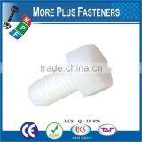 Made in Taiwan Plastic Nylon Hexagon Screw thumbnail-3