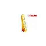 Corrugated Paper Cardboard Book Display Stands With Pockets , 1c Full Color thumbnail-1